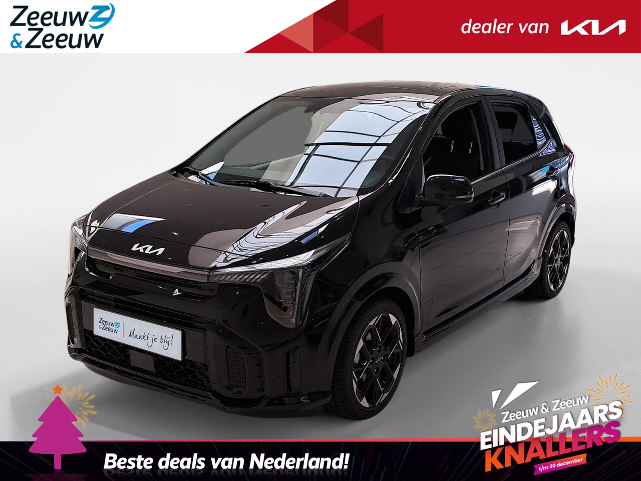Kia Picanto - 1.0 GDi GT-Line | Enkele kleuren op voorraad bel voor info | € 1.250,- Inruilpremie - AutoWereld.nl