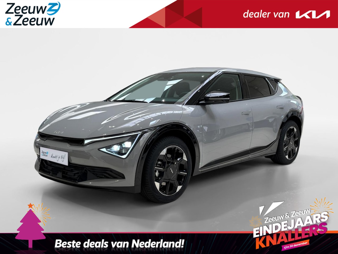 Kia EV6 - Plus AWD 84 kWh ALL WHEEL DRIVE | Enkele kleuren op voorraad bel voor info | € 5000,- Inru - AutoWereld.nl