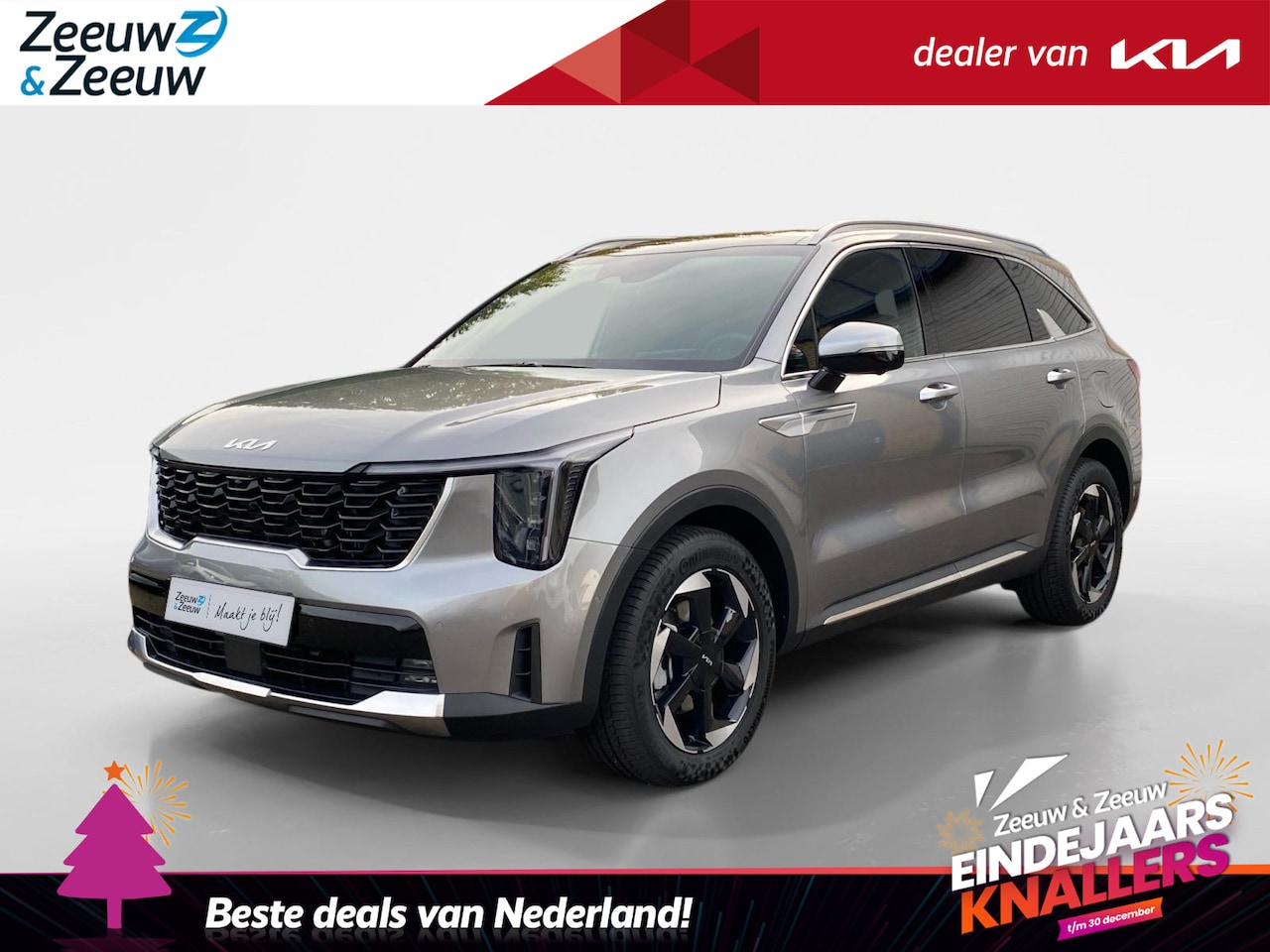 Kia Sorento - 1.6 T-GDi Plug-in Hybrid 4WD ExecutiveLine 7p. Nieuw te bestellen | Luxe SUV met 7 zitplaa - AutoWereld.nl