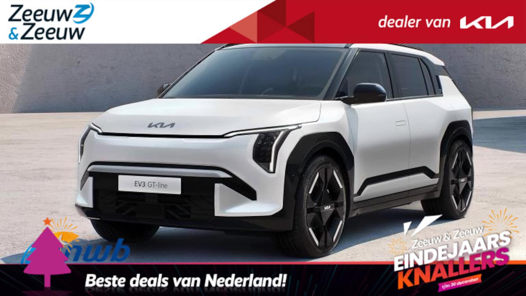 Kia EV3 - GT-PlusLine 81.4 kWh | ANWB private lease actietarief vanaf €649,- per maand! | | Nu in de - AutoWereld.nl