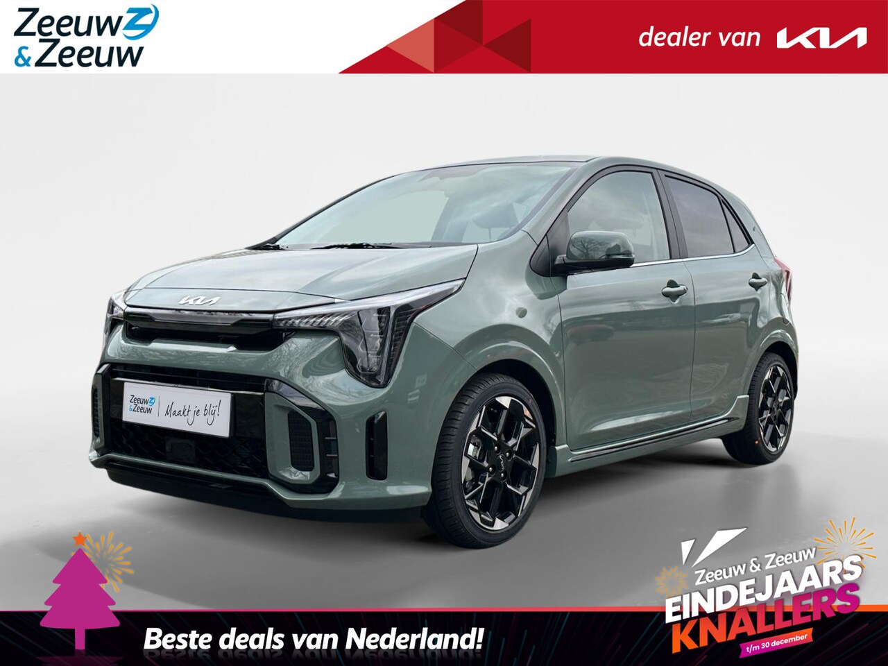 Kia Picanto - 1.0 GDi GT-Line | Enkele kleuren op voorraad bel voor info | € 1.250,- Inruilpremie - AutoWereld.nl