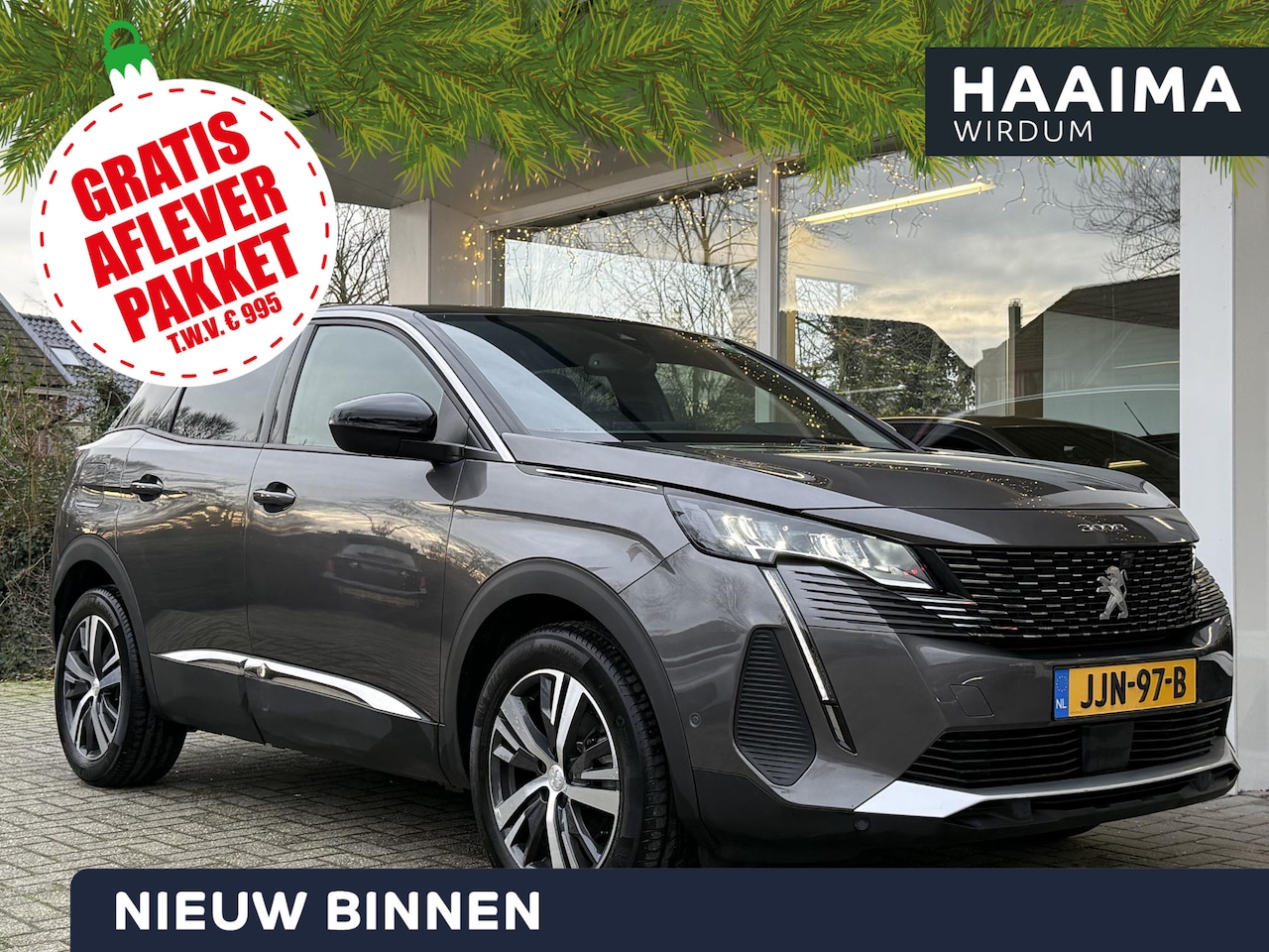Peugeot 3008 - 1.2 Hybrid 136 Allure Pack Business | Nappa Leder | Climate & Cruise Control | Camera | Ap - AutoWereld.nl