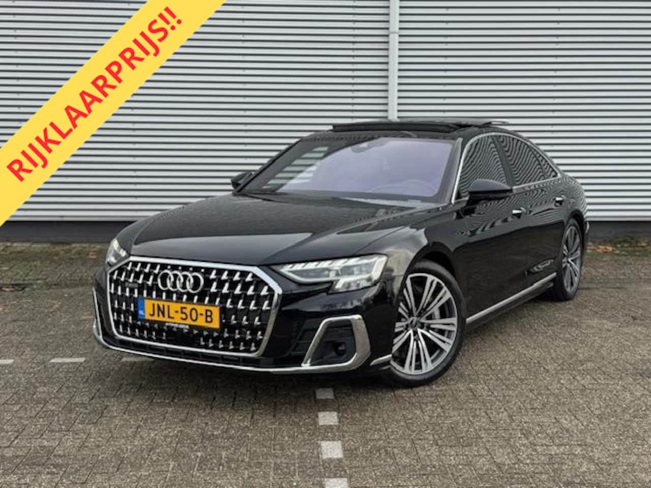 Audi A8 - 60 TFSI e quattro Hybrid,adap.Cruise,Panorama,Head-up,B&O,LED/OLED,360 Camera, - AutoWereld.nl