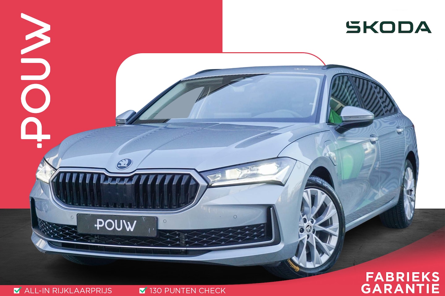 Skoda Superb Combi - 1.5 TSI 204pk PHEV Edition | Camera | Smartlink | Travel Assist | Stoel Massage - AutoWereld.nl