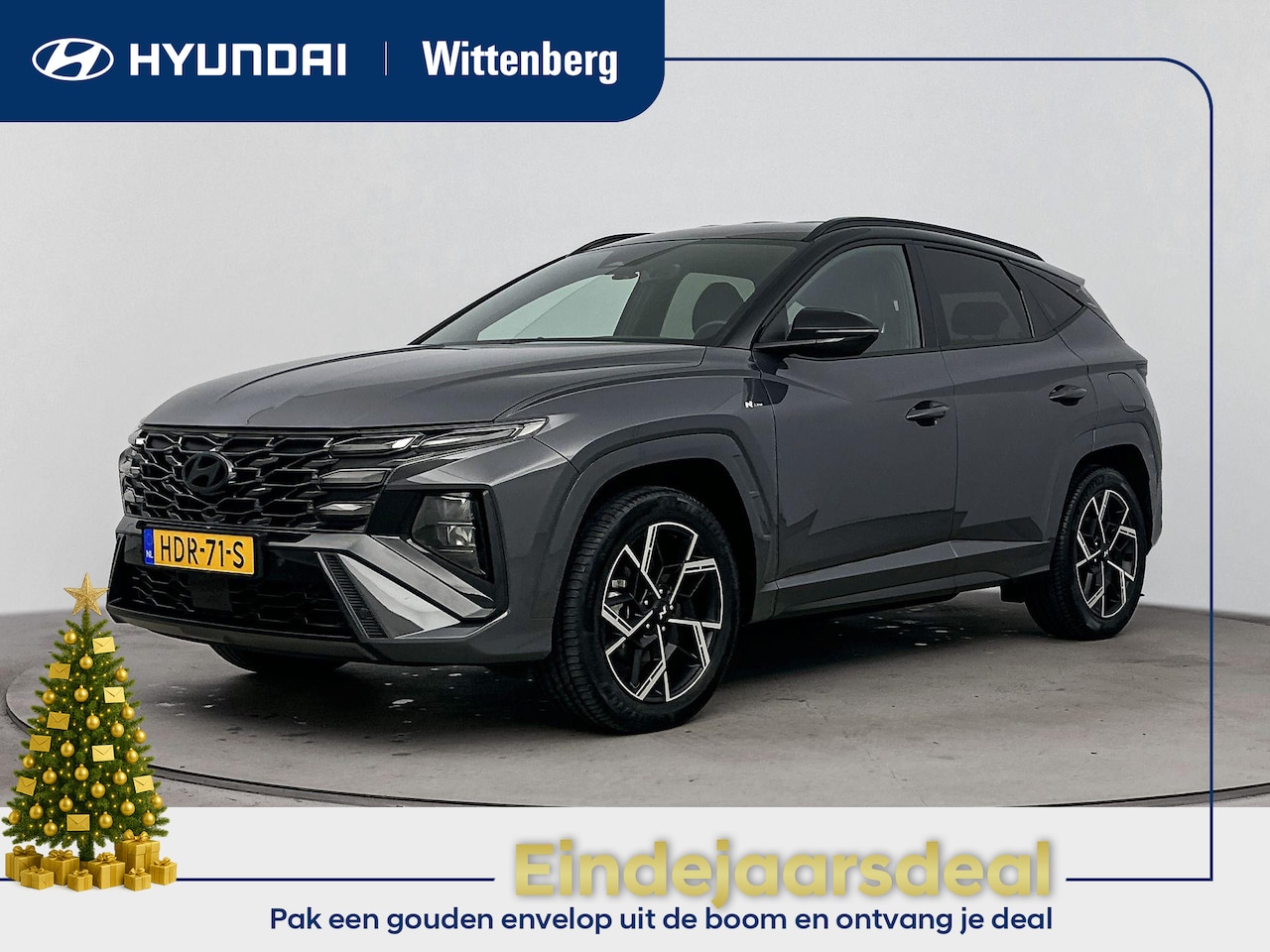 Hyundai Tucson - 1.6 T-GDI PHEV N Line Edition | Stoel + stuurverwarming | 19" Lm-wielen | Navigatie | Came - AutoWereld.nl