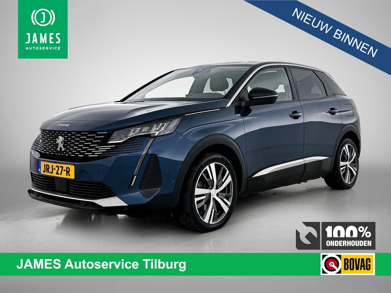 Peugeot 3008 - 1.6 HYbrid 225 Allure CAMERA | CARPLAY & NAVI | TREKHAAK - AutoWereld.nl