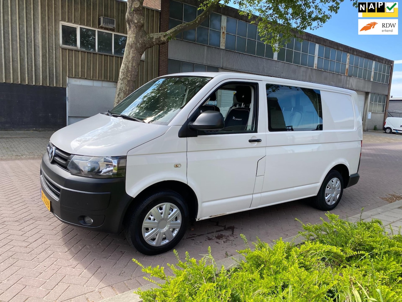 Volkswagen Transporter - 2.0 TDI DC Trendline * 2013 * Euro5 * Airco * 75KW=-102PK * Airbag * Onderhoud boekjes aan - AutoWereld.nl
