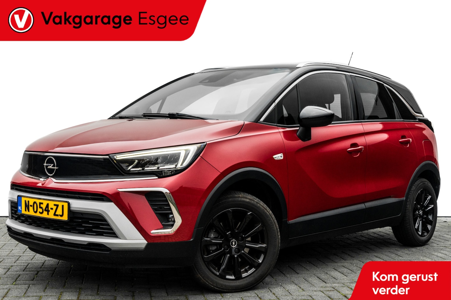 Opel Crossland - 1.2 131 PK Turbo Elegance| 20.500 Km | Automaat | Two-Tone lak | N Model | | Trekhaak | Cl - AutoWereld.nl