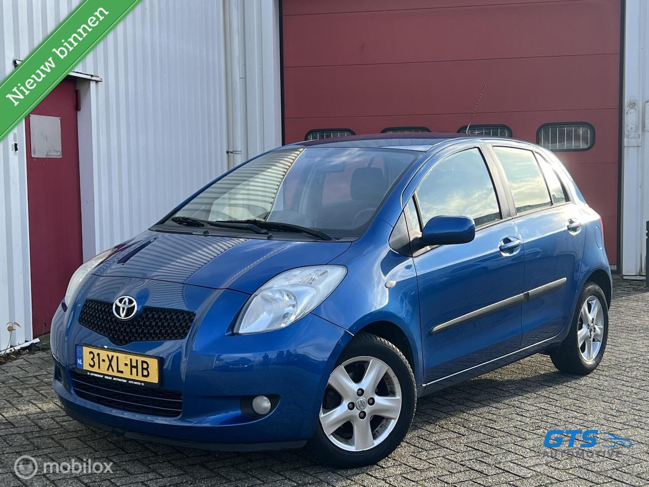 Toyota Yaris - 1.3 VVTi Luna Nw. APK Airco 2007 Blauw NAP - AutoWereld.nl