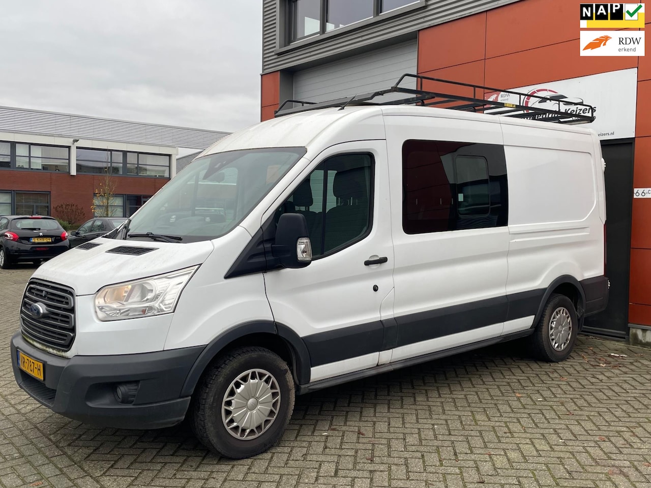Ford Transit - 350 2.2 TDCI L3H2 DC Trend 7P APK AIRCO CRUISE CNTRL - AutoWereld.nl