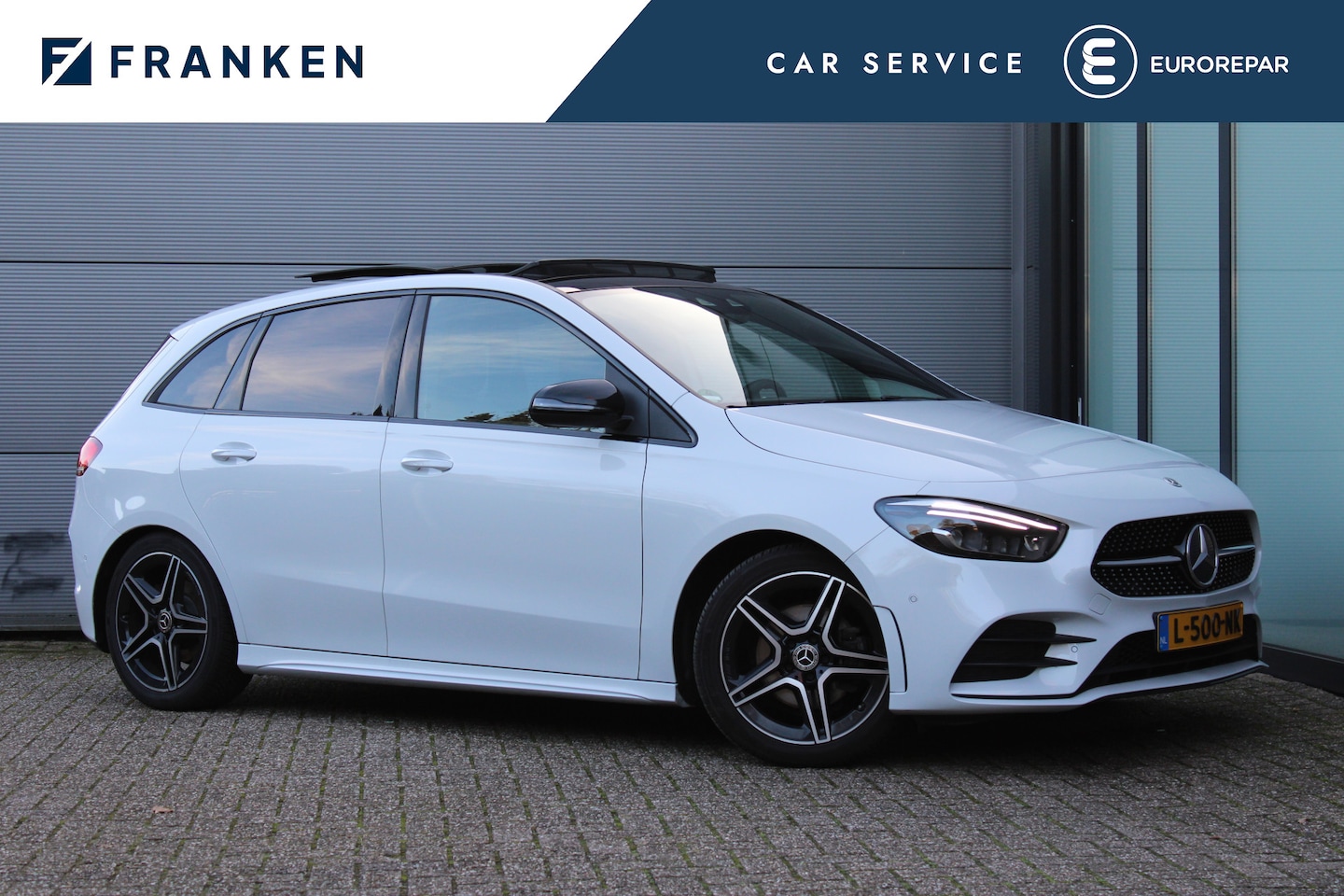 Mercedes-Benz B-klasse - 200 Business Solution AMG | Panoramadak | Trekhaak | Camera | Stoelverwarming | CarPlay - AutoWereld.nl