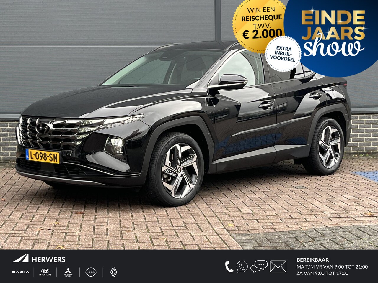Hyundai Tucson - 1.6 T-GDI PHEV Comfort 4WD / Dealer onderhouden / Navigatie / Apple carplay & Android auto - AutoWereld.nl