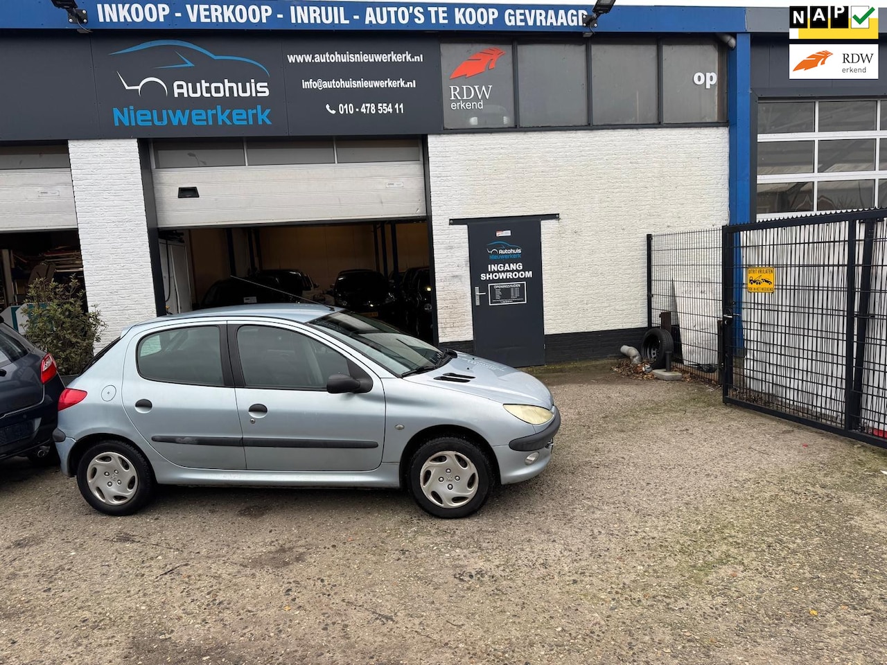 Peugeot 206 - 1.6-16V Gentry/ Automaat/ met Airco, NAP en een ruime APK!!! - AutoWereld.nl