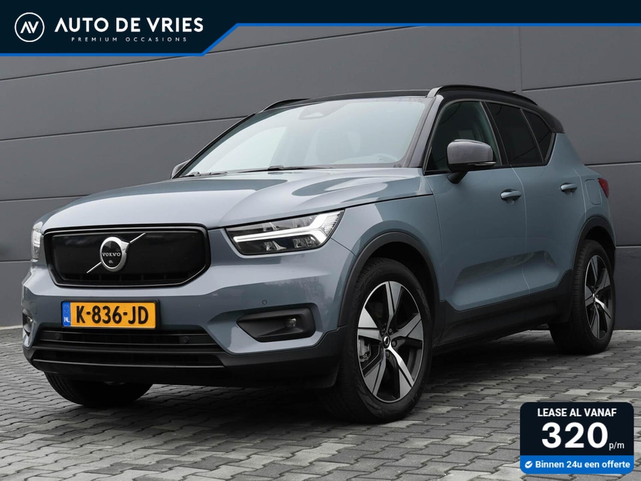 Volvo XC40 - Recharge P8 AWD 408pk R-Design | SOH 93% | Panoramadak | 360 Camera | Trekhaak - AutoWereld.nl