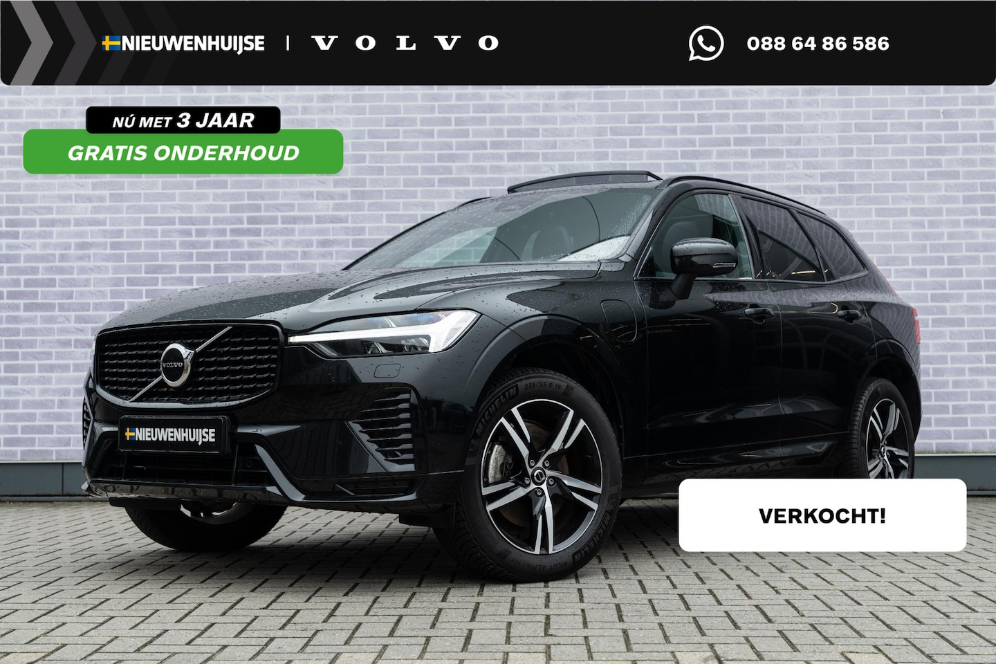 Volvo XC60 - T6 Plug-in hybrid AWD R-Design Aut. | Long Range | Google Maps | Adaptieve Cruise Control - AutoWereld.nl