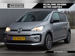 Volkswagen Up! - 1.0 TSI BMT high up 90PK, Leder, Stoelverwarming, 17 inch, PDC, Multi-stuur, DAB