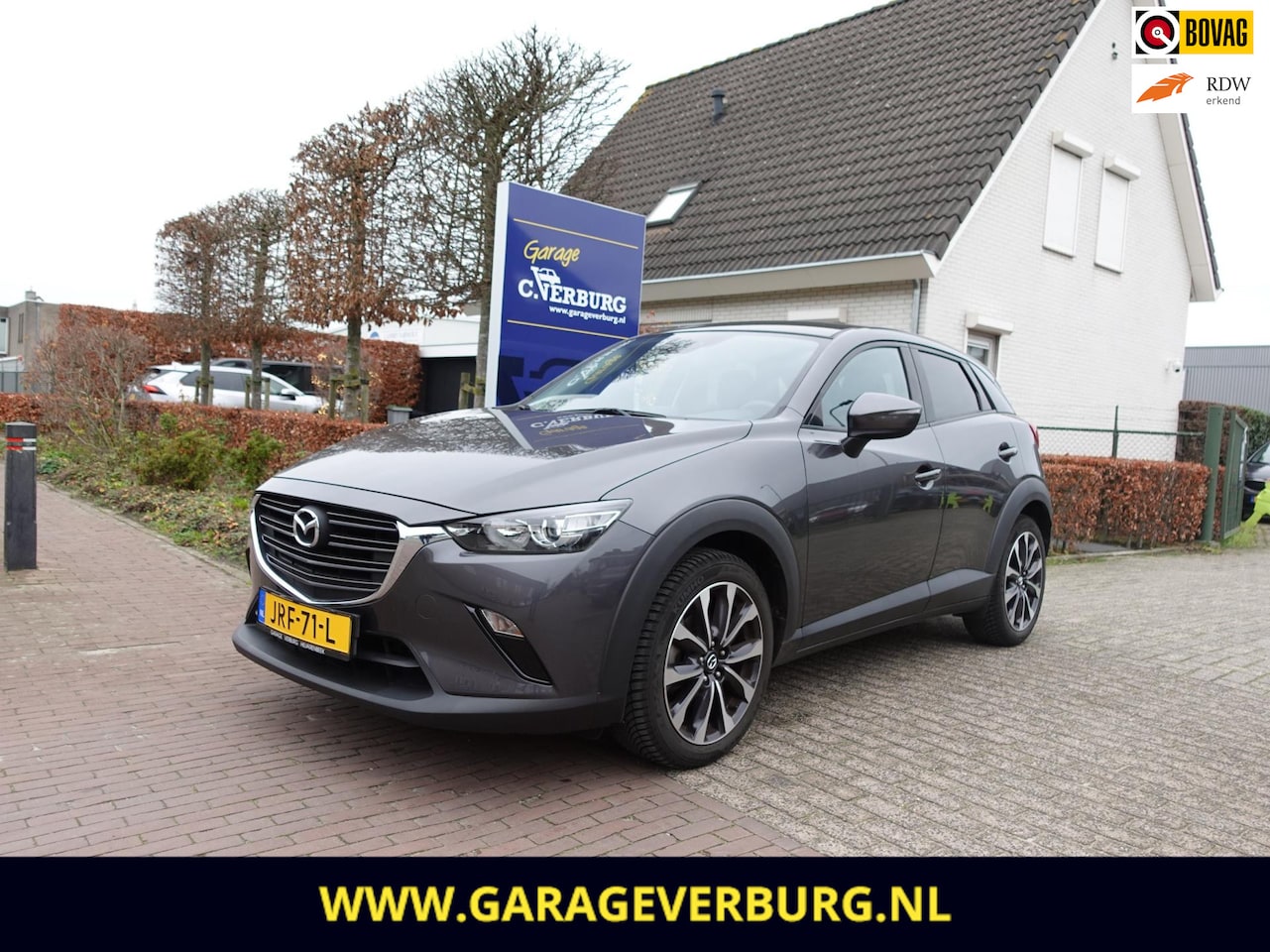 Mazda CX-3 - 2.0 SkyActiv-G 121 (Navigatie,Cruise,PDC,Stoelverwarming) 11-2018 / 32.303 Km - AutoWereld.nl
