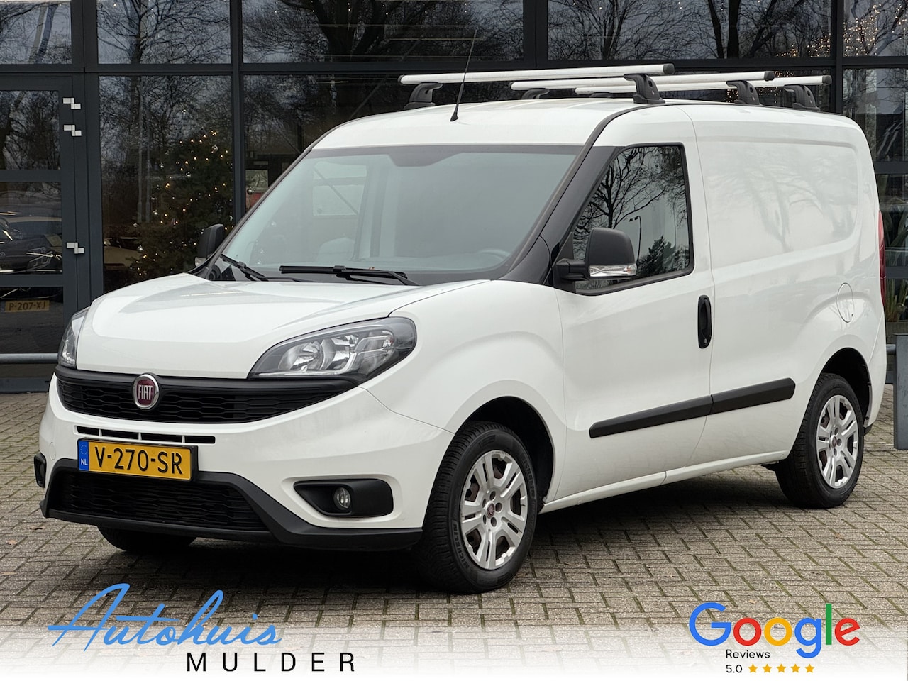 Fiat Doblò Cargo - 1.3 MJ L1H1 SX Trekhaak/Airco/Navigatie/PDC/Weinig KM! - AutoWereld.nl