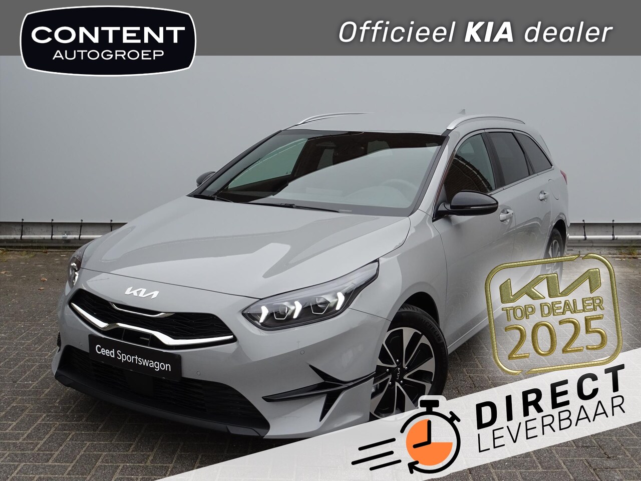 Kia Cee'd Sportswagon - Ceed SW 1.0 T-GDi DCT7 Design Edition MEERDERE KLEUREN DIRECT LEVERBAAR - AutoWereld.nl