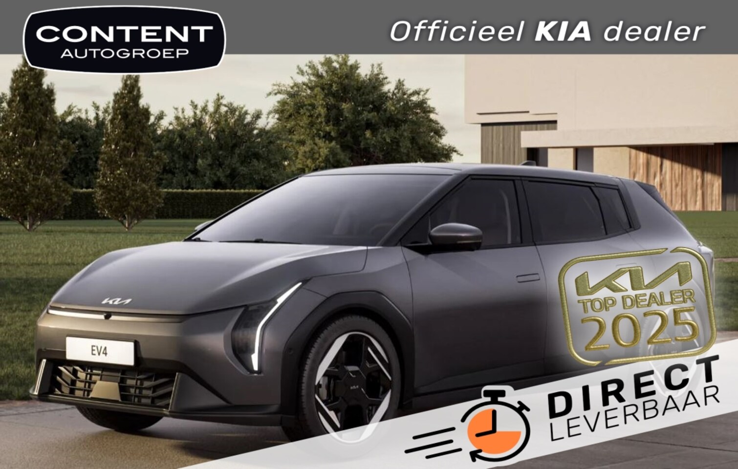 Kia EV4 - 58,3 kWh 204PK Air | 435KM ACTIERADIUS | NU TE BESTELLEN - AutoWereld.nl
