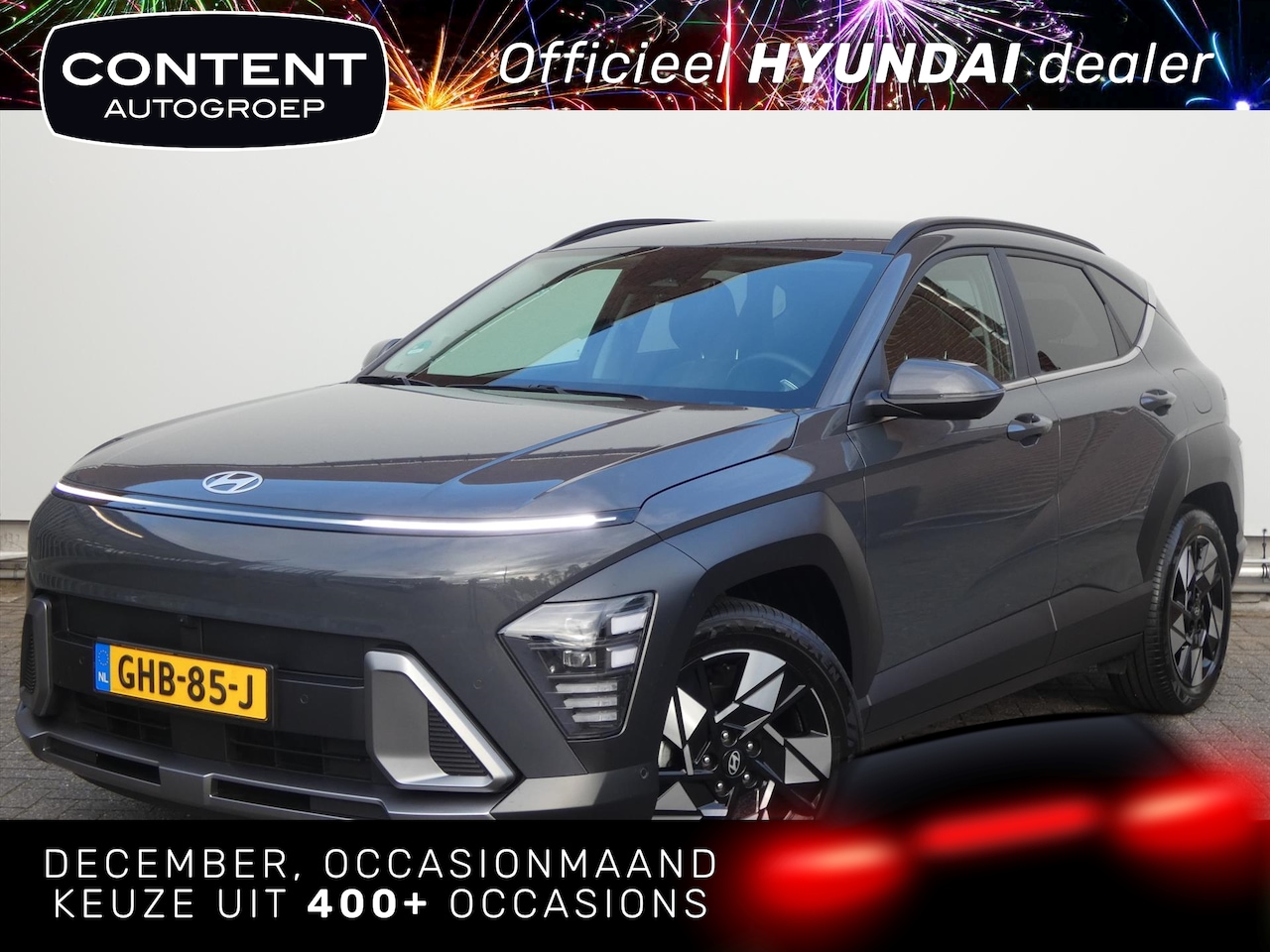 Hyundai Kona - 1.6 GDI HEV 141pk DCT Premium | Uniek! - AutoWereld.nl