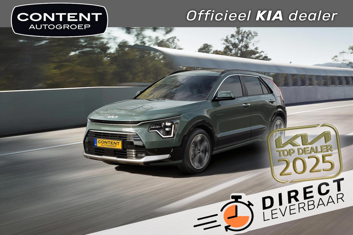Kia Niro - 1.6 GDi Plug-in Hybrid DynamicLine DCT6 171PK I Nieuw te bestellen - AutoWereld.nl