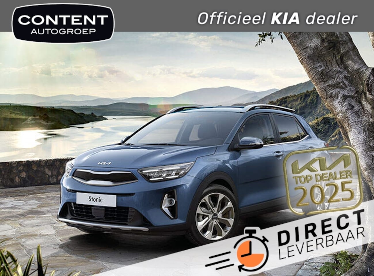 Kia Stonic - 1.0 T-GDi 100pk GT-Line | Nieuw te bestellen. - AutoWereld.nl