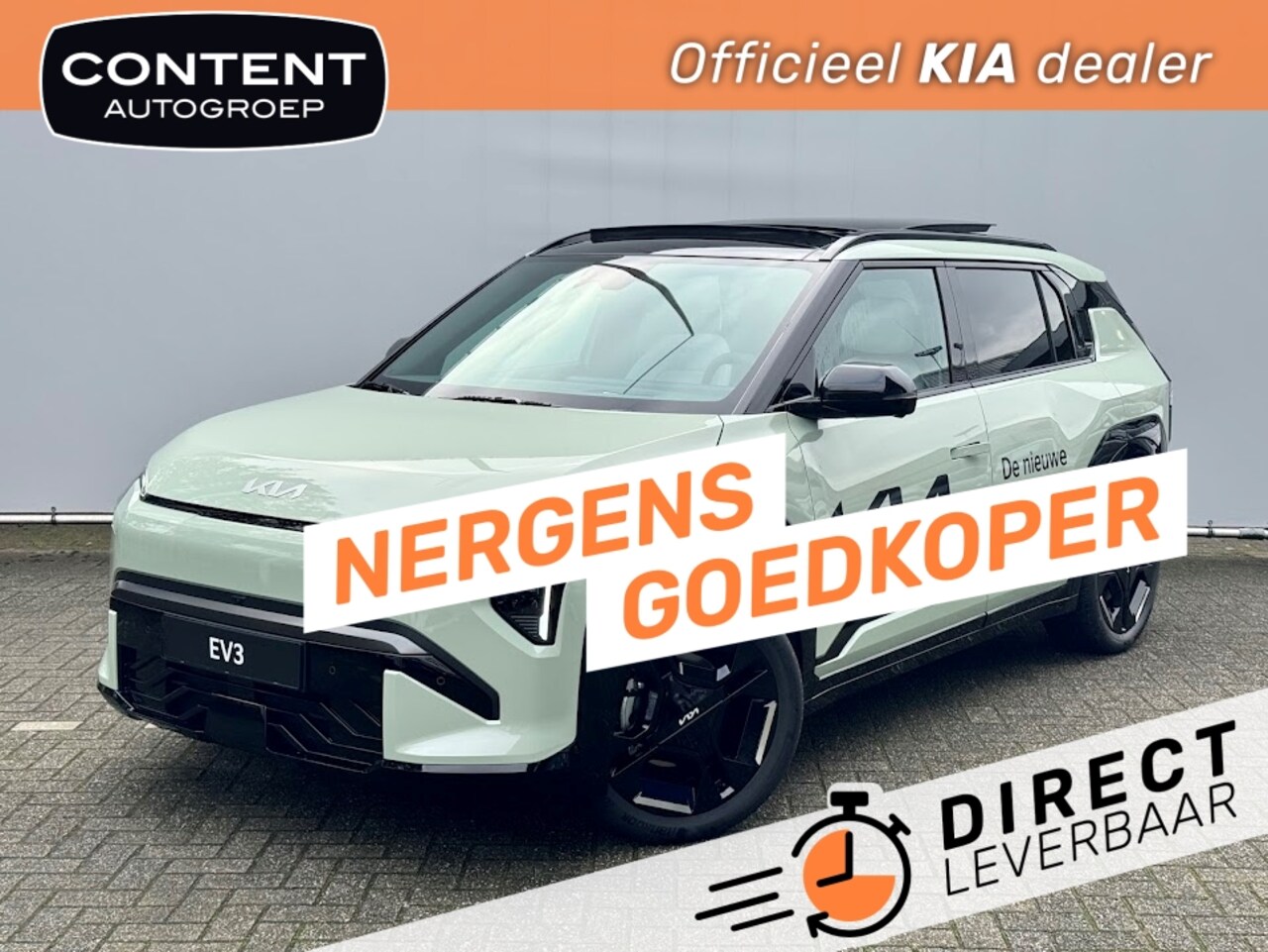 Kia EV3 - 81,4 kWh 204pk GT-PlusLine I In Bestelling l - AutoWereld.nl