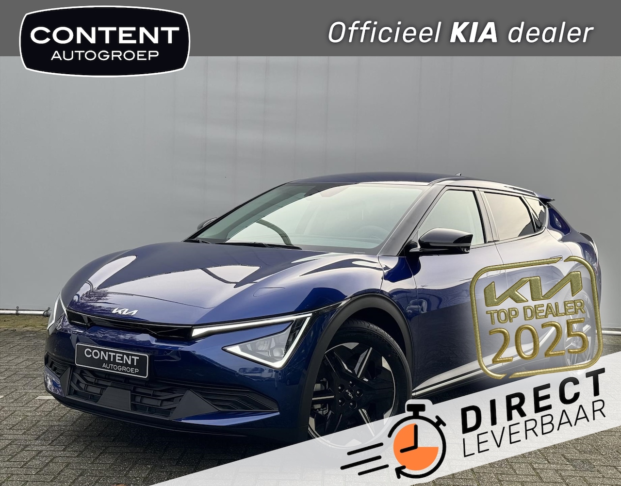 Kia EV6 - 84kWh 229pk RWD Air/ nieuw te bestellen - AutoWereld.nl