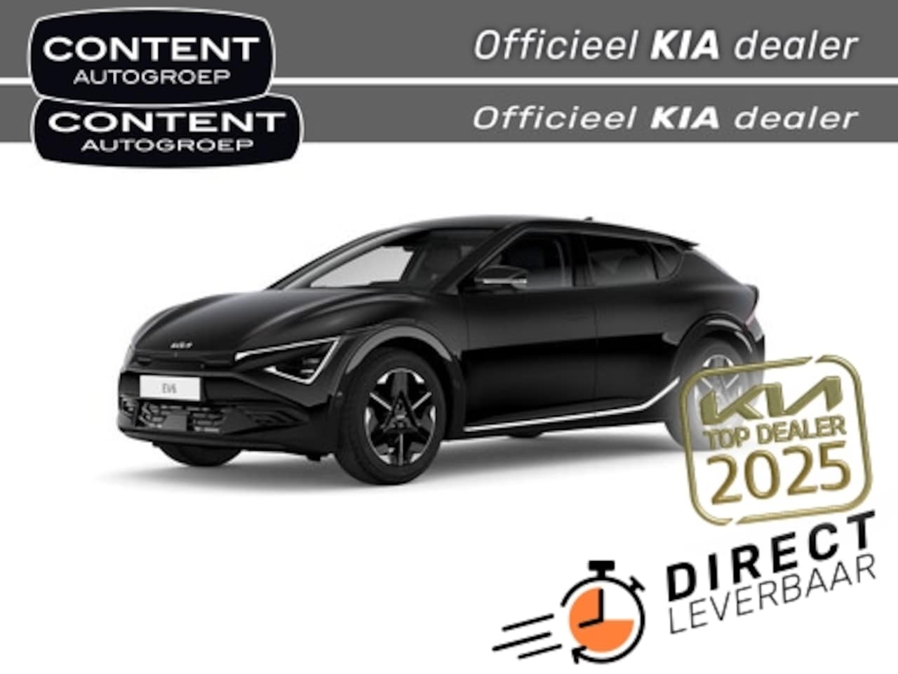 Kia EV6 - 84kWh 229pk RWD GT-Line + panodak/nieuw te bestellen - AutoWereld.nl