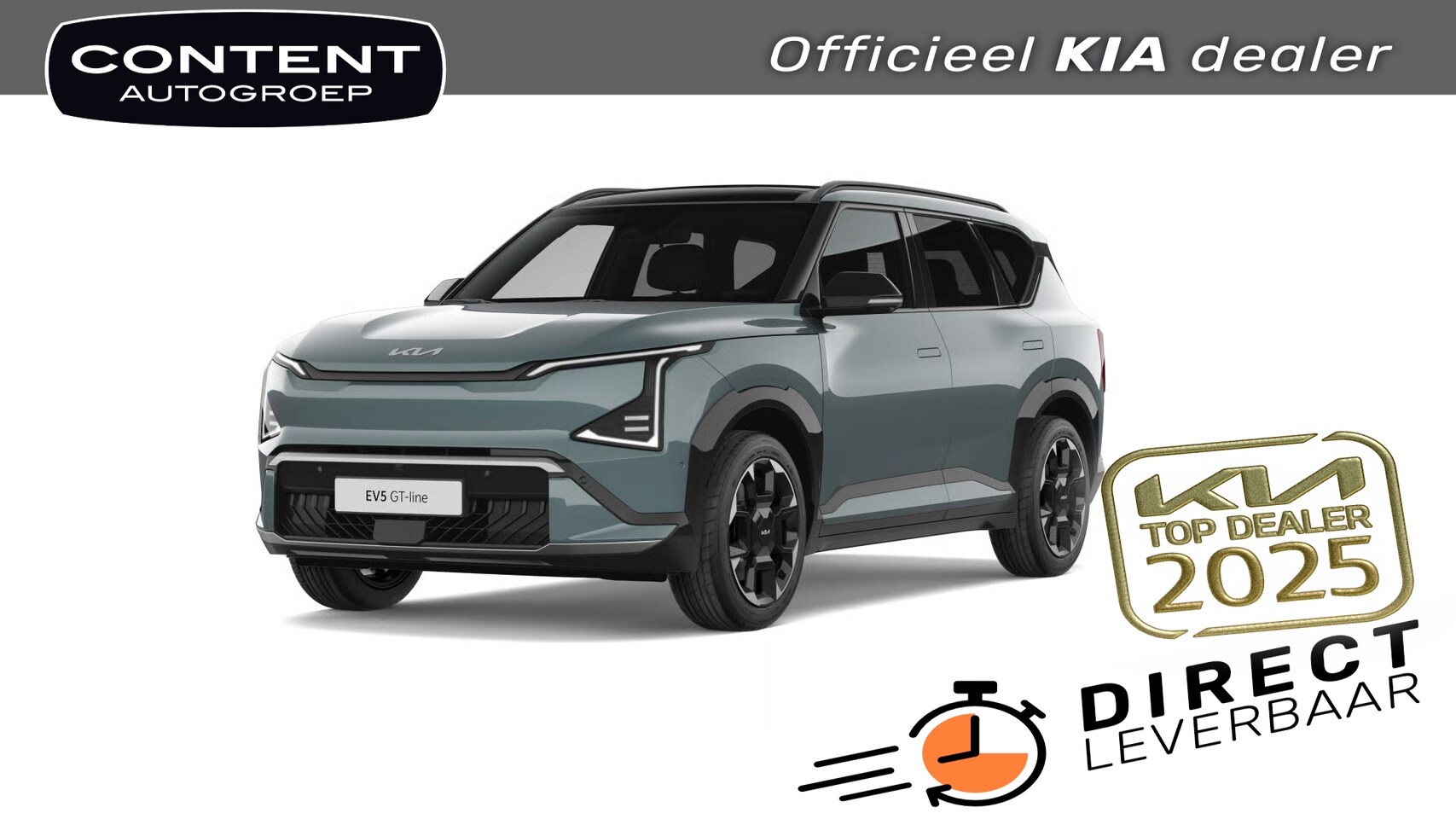 Kia EV5 - 81,4 kWh 217pk 2WD GT-PlusLine - AutoWereld.nl