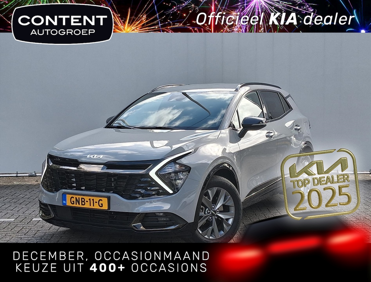 Kia Sportage - 1.6 T-GDi 230pk Hybrid AT6 Dark Edition - AutoWereld.nl