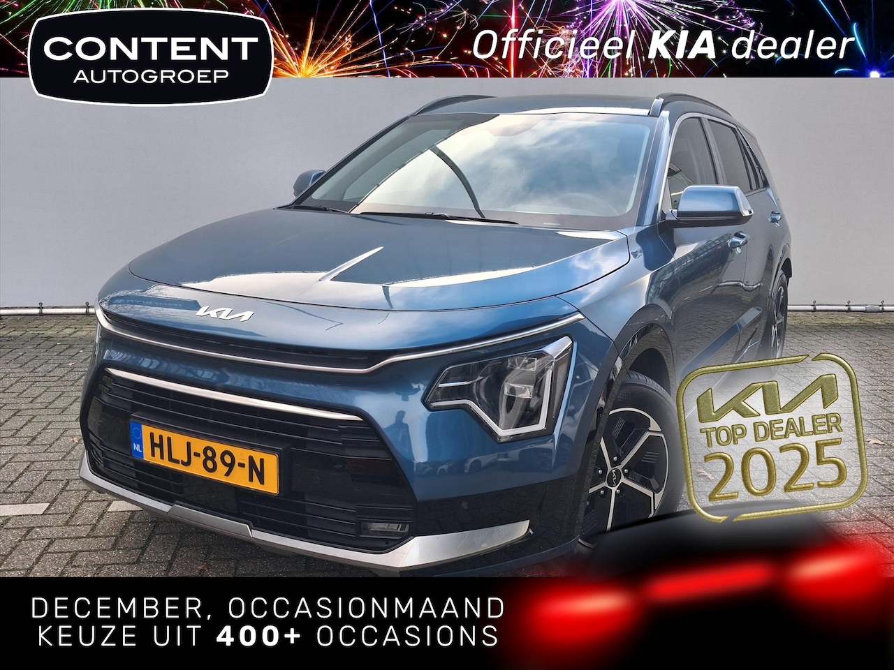 Kia Niro - 1.6 GDi Hybrid DynamicPlusLine 1.6 GDi Hybrid DynamicPlusLine - AutoWereld.nl