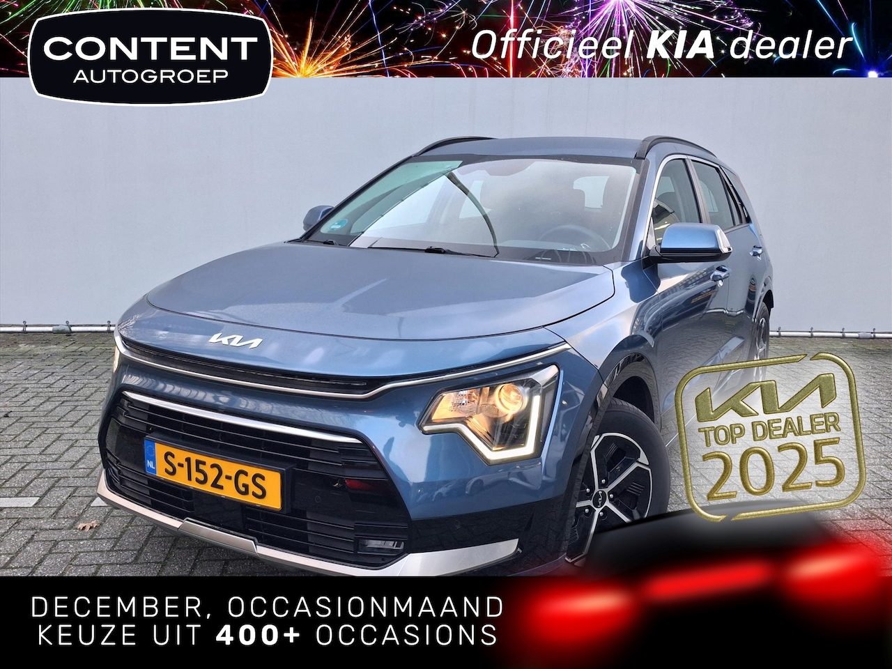 Kia Niro - 1.6 GDi Hybrid 141pk DCT6 DynamicLine - AutoWereld.nl