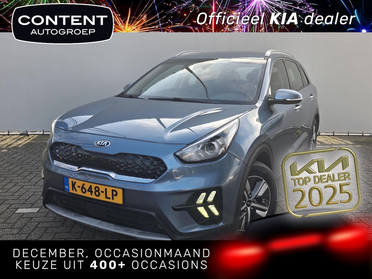Kia Niro - 1.6 Hybrid 141pk DynamicLine I Trekhaak I Navi - AutoWereld.nl