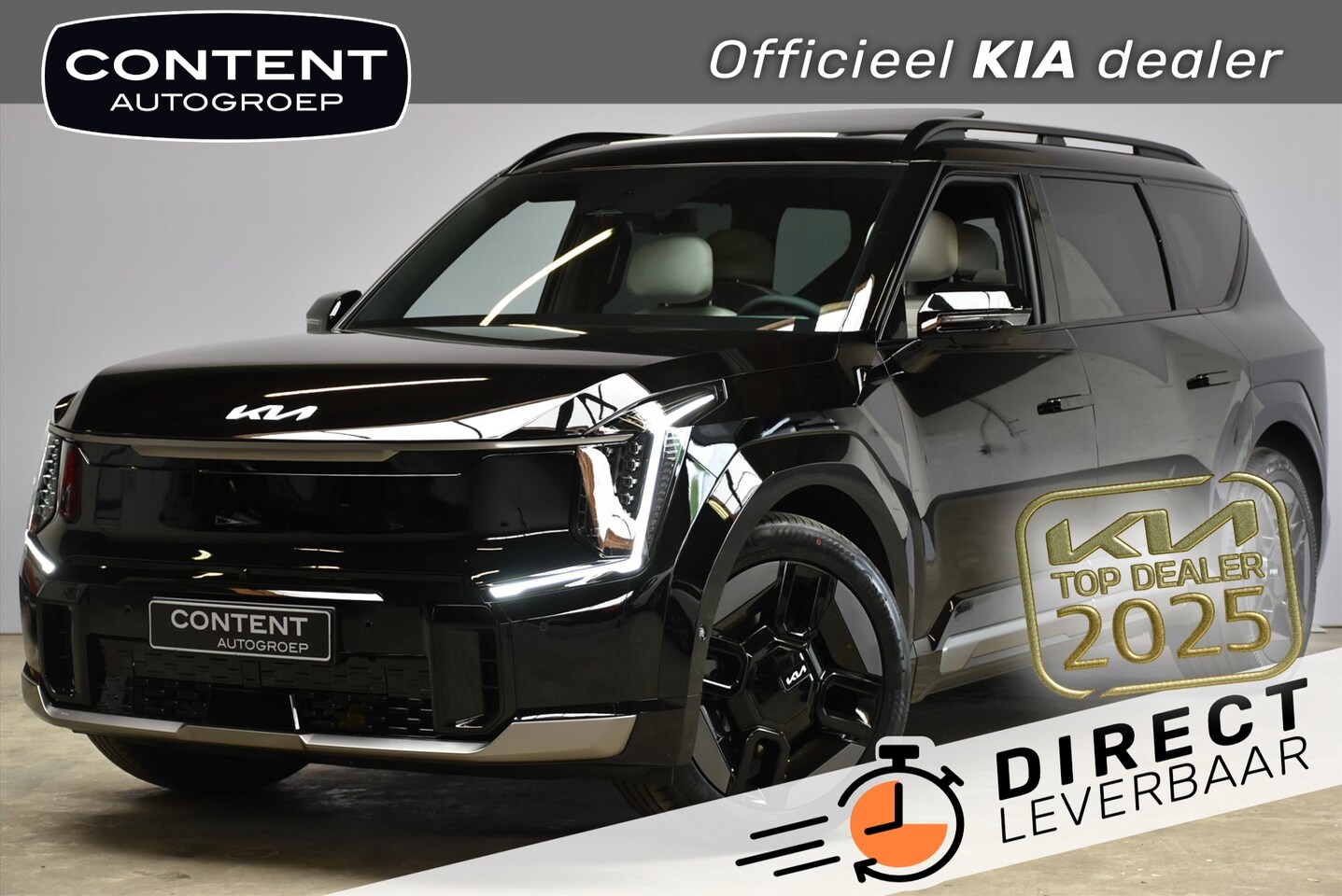 Kia EV9 - 99,8kWh 384pk AWD Dual Motor (6-zits) GT-Line STAAT IN BESTELLING - AutoWereld.nl