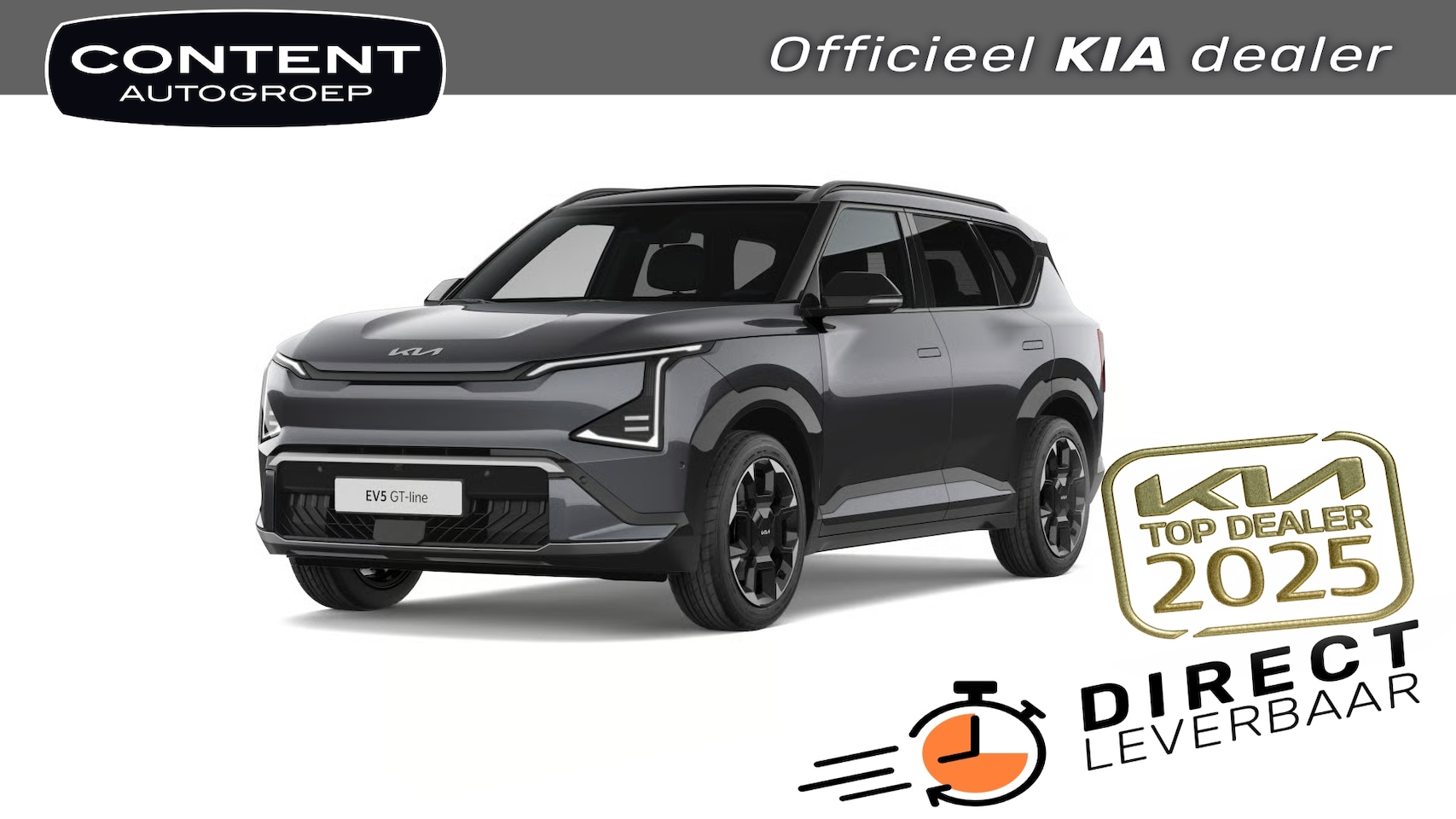 Kia EV5 - 81,4 kWh 217pk 2WD GT-Line Business Edition - AutoWereld.nl