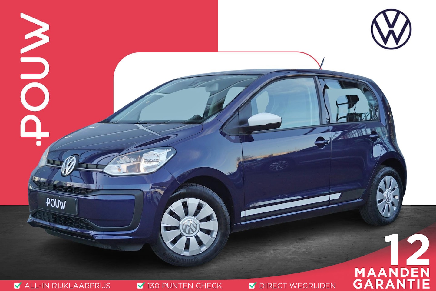 Volkswagen Up! - 1.0 60pk Move up! | Bluetooth | Airco | DAB - AutoWereld.nl