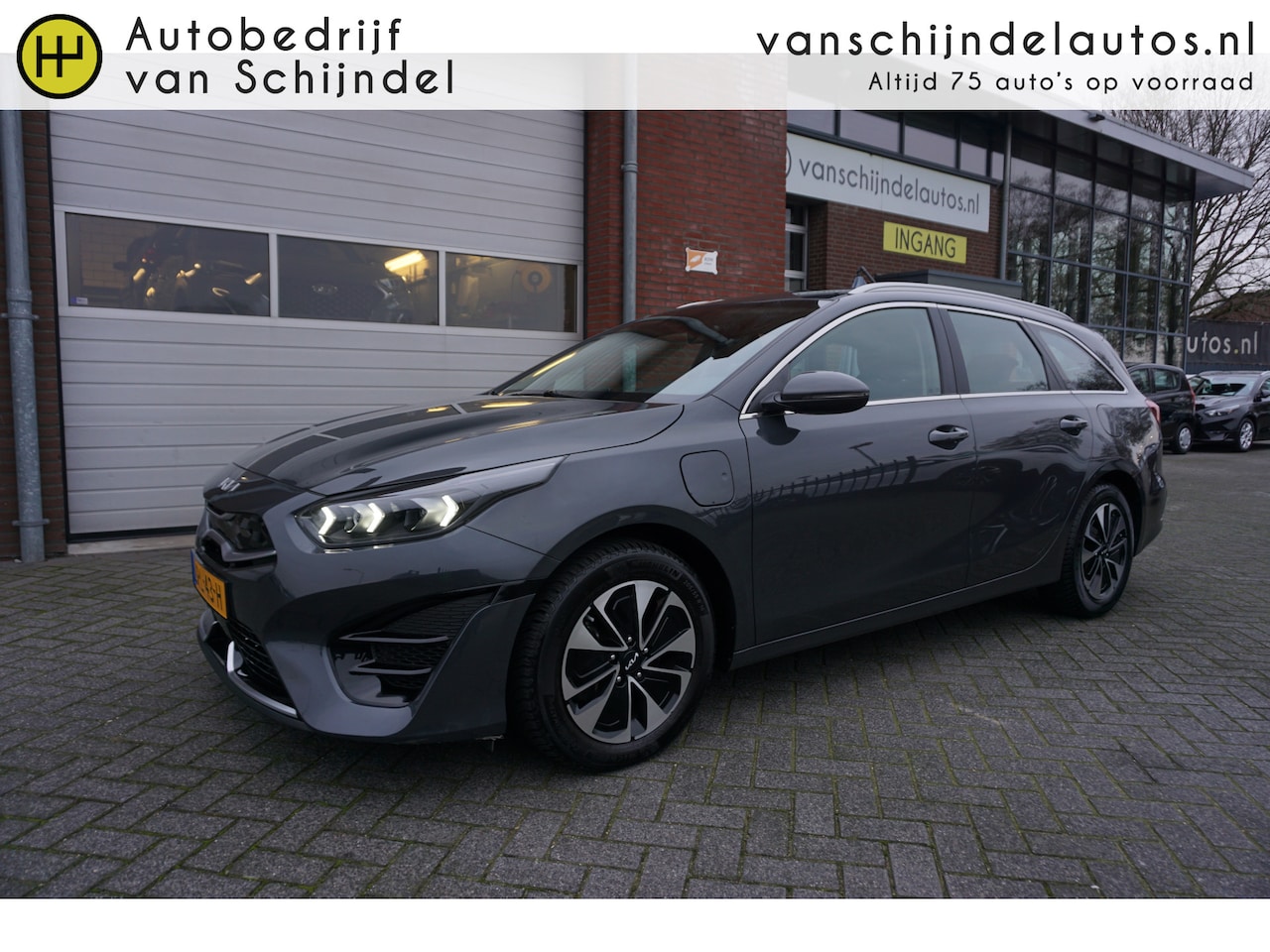 Kia Cee'd Sportswagon - CEED 1.6 PHEV DYNAMICLINE DEALER ONDERHOUDEN CAMERA STOEL+STUURVERWARMING ANDROID/APPLECAR - AutoWereld.nl