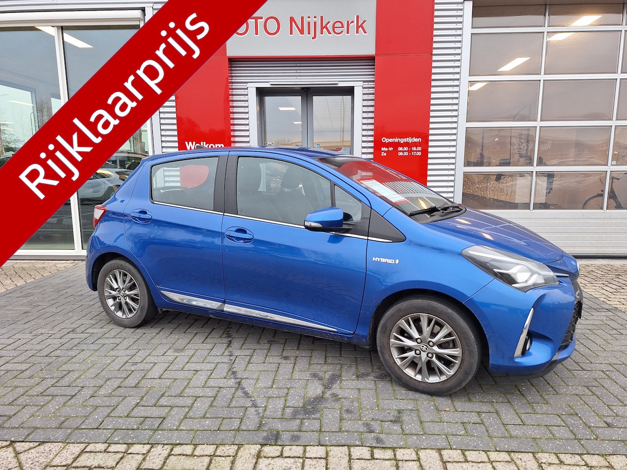 Toyota Yaris - 1.5 Hybrid Executive *Trekhaak voor fietsendrager!* - AutoWereld.nl