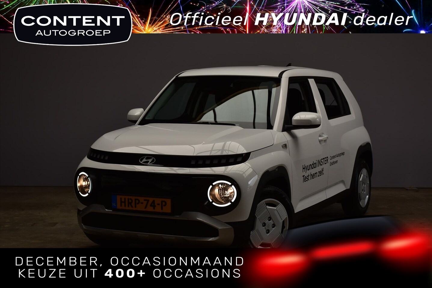 Hyundai Inster - 49 kWh 115pk E-Motion I Demo voordeel - AutoWereld.nl