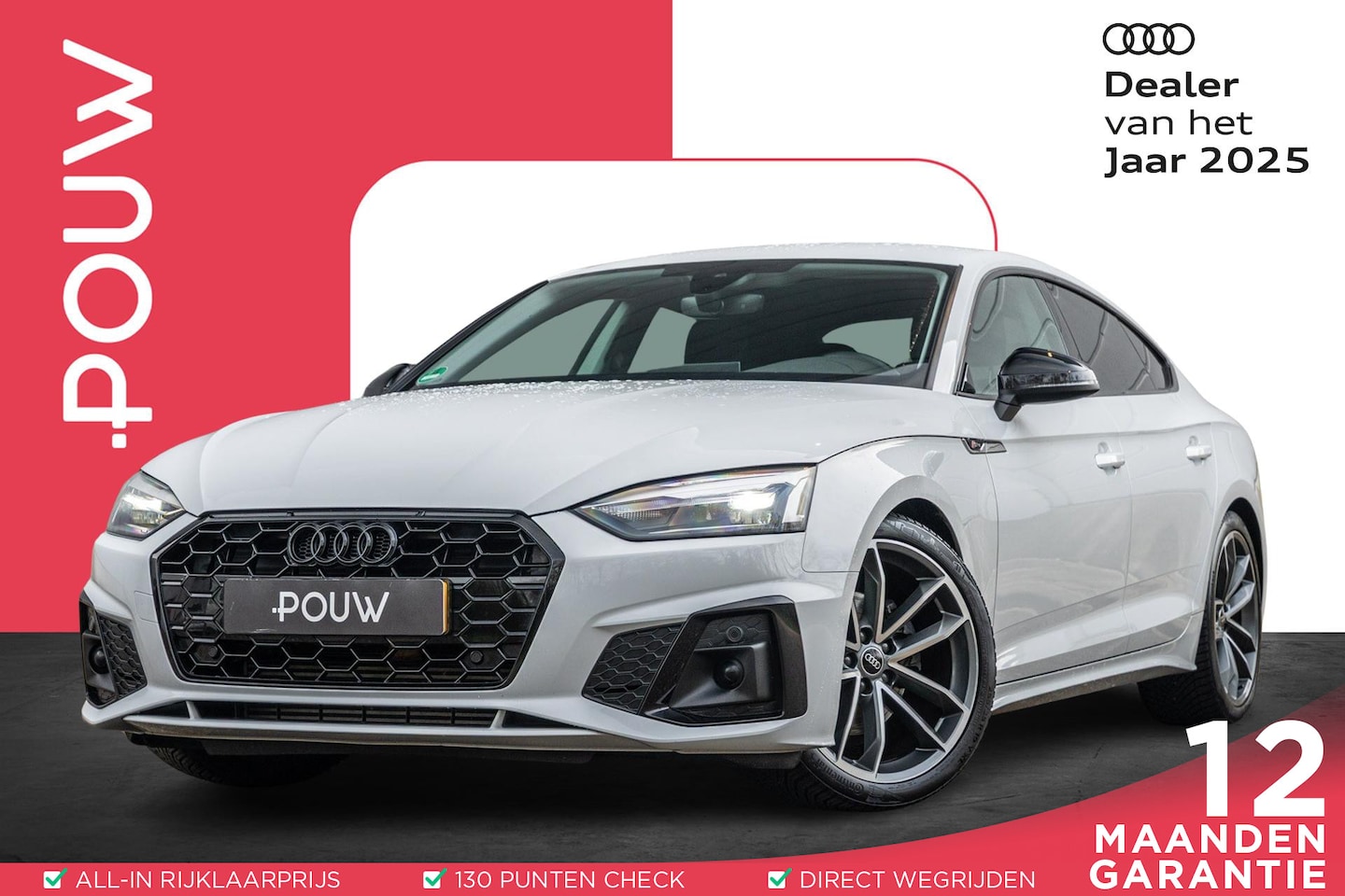 Audi A5 Sportback - 35 TFSI 150pk MHEV S Edition | Camera | Keyless | PDC V+A | Stoelverwarming | Navigatie Pl - AutoWereld.nl