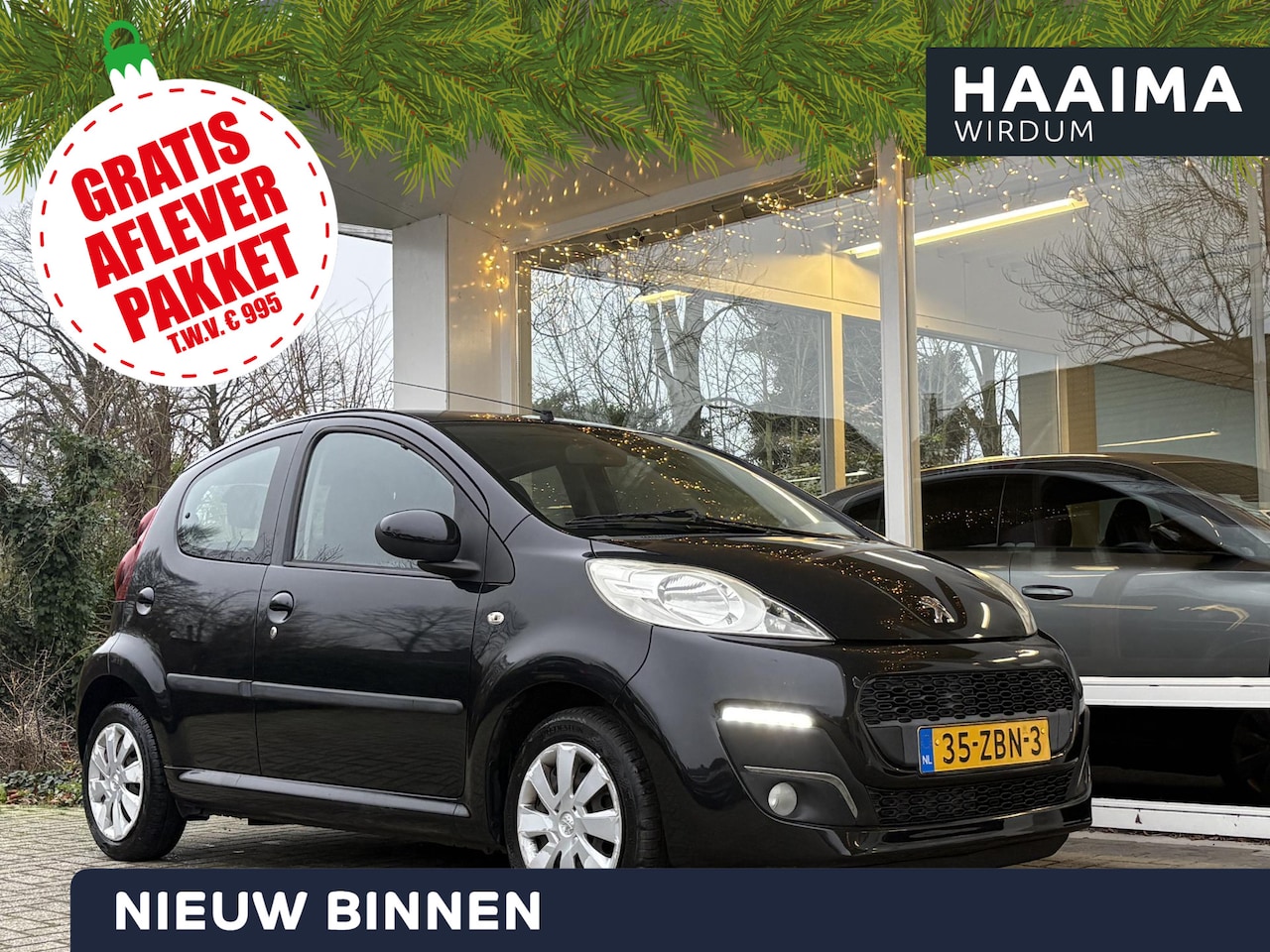 Peugeot 107 - 1.0 Active 5-drs | Airconditioning | Radio/CD | Elektr. ramen | Weinig kilometers | Zuinig - AutoWereld.nl