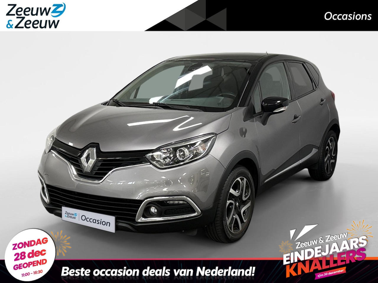 Renault Captur - 0.9 TCe Dynamique NAVI AIRCO CRUISE CONTROLE BLUETOOTH HOGE INSTAP ZEER MOOIE AUTO - AutoWereld.nl