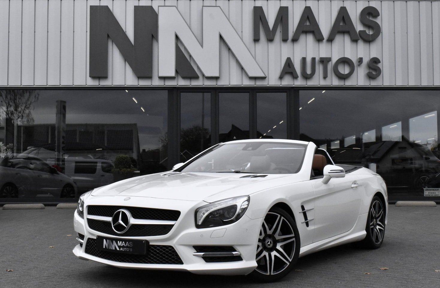 Mercedes-Benz SL-klasse Cabrio - 500 AMG pakket - AutoWereld.nl