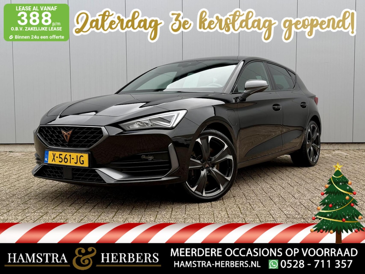 CUPRA Leon - 1.4 e-Hybrid VZ Copper Edition zwart - AutoWereld.nl