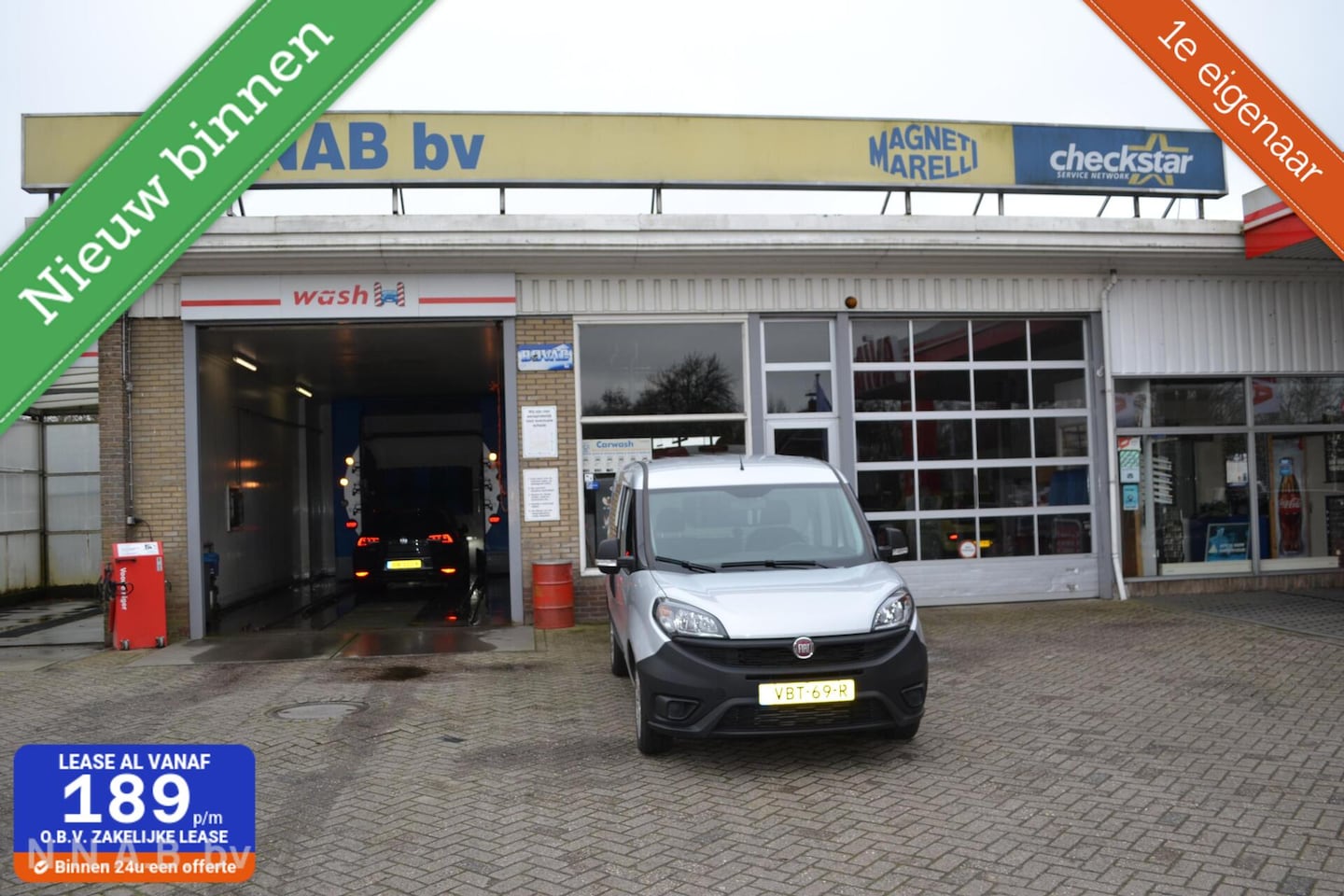 Fiat Doblò Cargo - 1.6 M.JTD L1H1, Cruise, Navigatie, Airco, - AutoWereld.nl