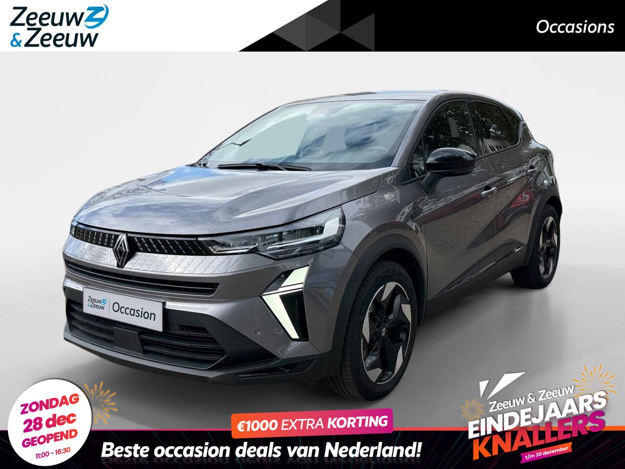 Renault Captur - 1.6 E-Tech full hybrid 145 techno AICRO APPLE CARPLAY/ANDROID AUTO STOEL/STUUR VERWARMING - AutoWereld.nl