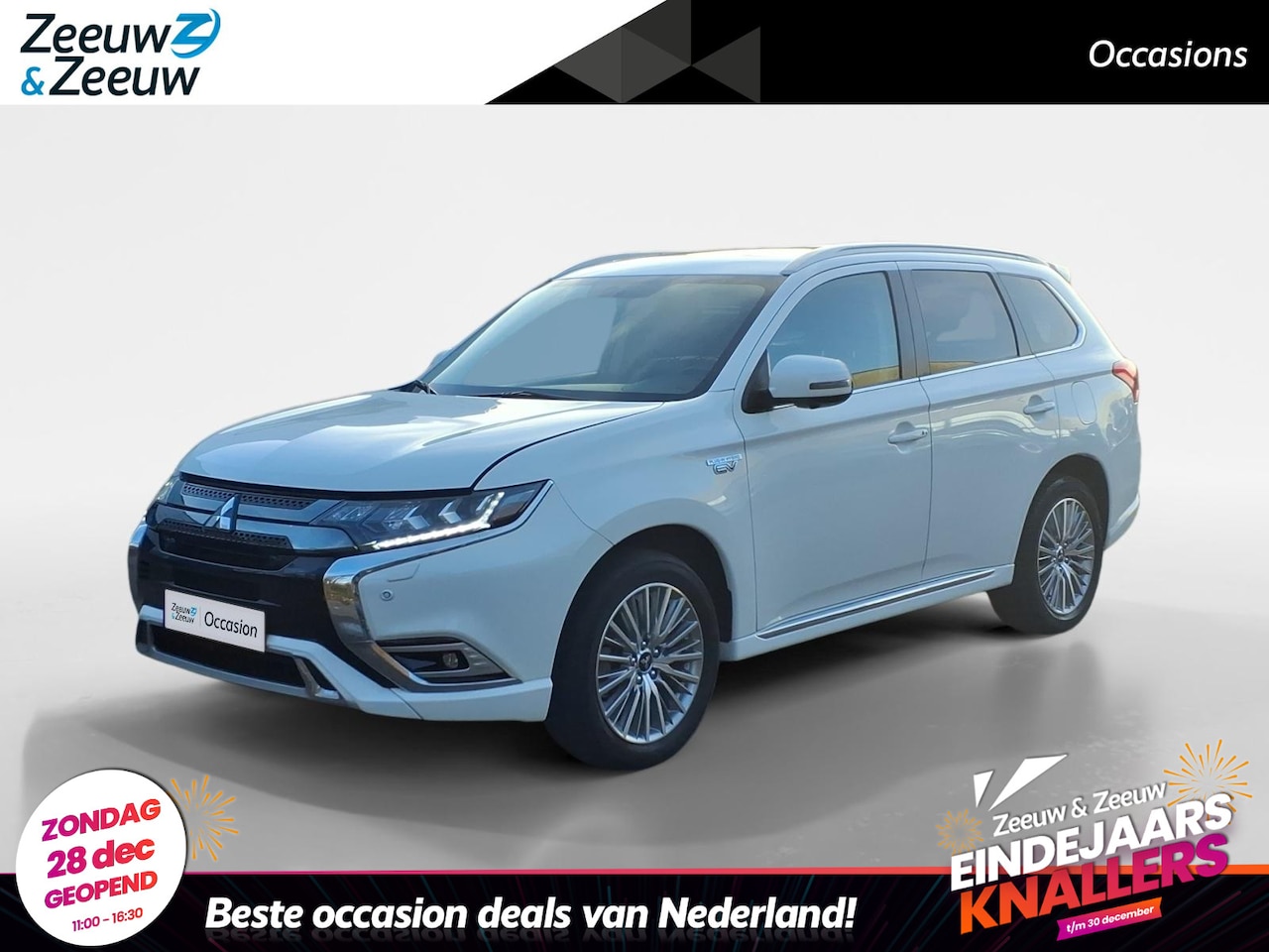Mitsubishi Outlander - 2.4 PHEV Intense+ Schuifkanteldak | Navi | Airco - AutoWereld.nl