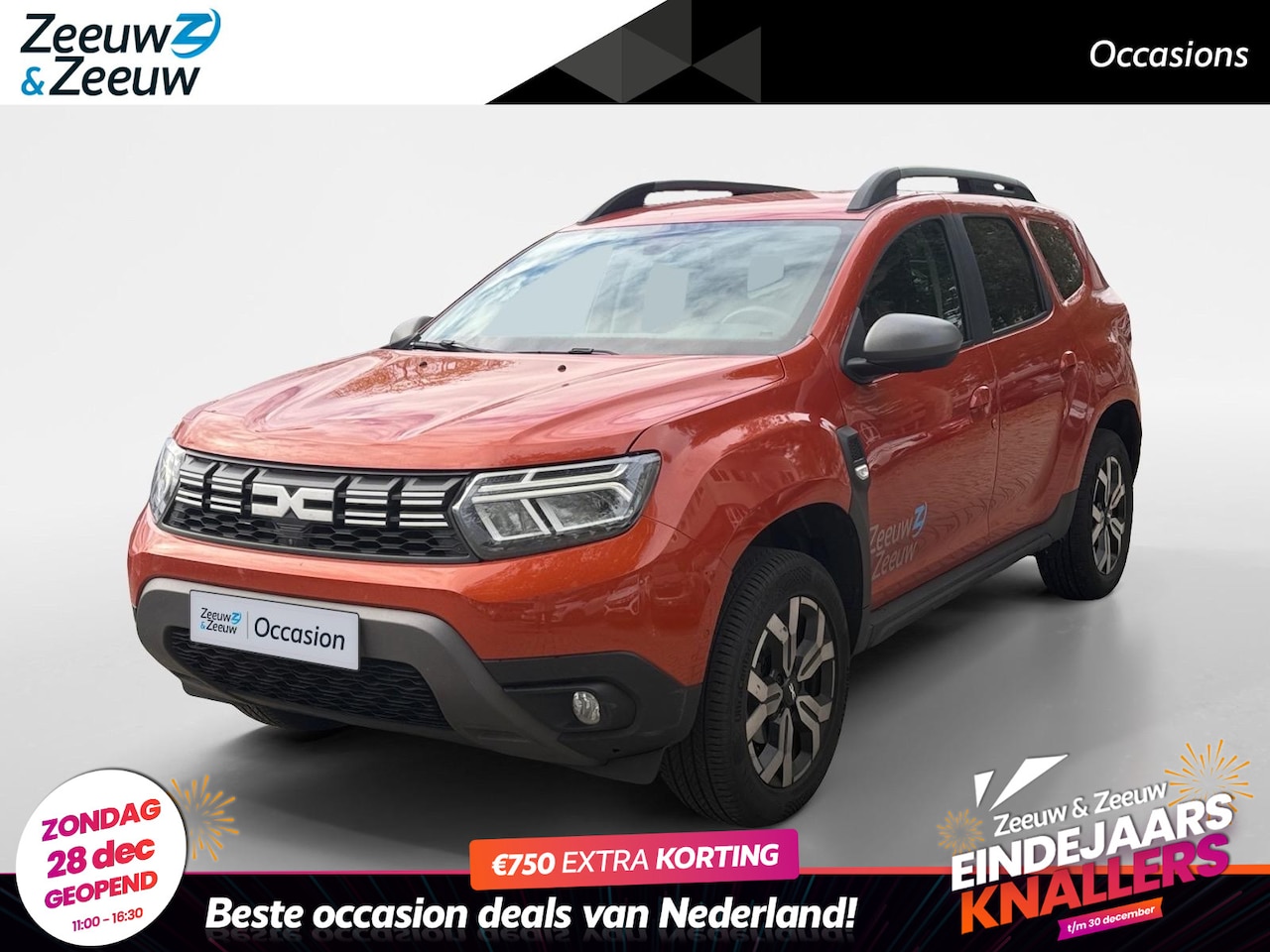 Dacia Duster - 1.3 TCe 150 Journey AIRCO NAVIGATIE APPLE CARPLAY ANDROID AUTO CRUISE CONTROL PARKEERSENSO - AutoWereld.nl